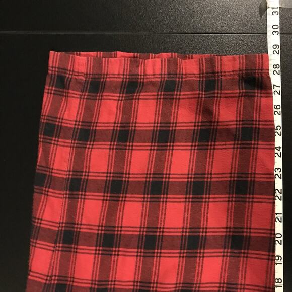 Lauren Ralph Lauren Pajama Set Womens Large Red Flannel Crest‎ Buffalo Plaid - Picture 14 of 15
